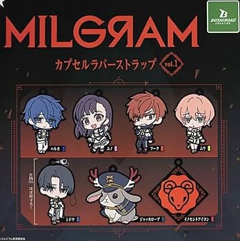 Amazon.co.jp: MILGRAM ミルグラム カプセルラバーストラップ